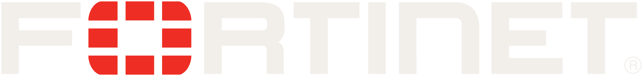 Fortinet wordmark with its red checker mark